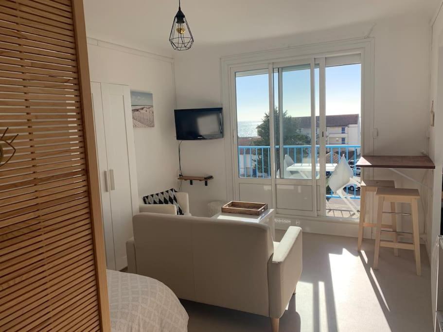Studio Face Mer Acces Direct A La Plage La Bernerie-en-Retz Exterior photo